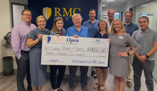 RMC Open Raises $14,500 for Cancer Alliance of Naples