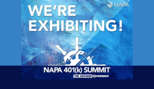 Exhibiting at NAPA 401(k) Summit