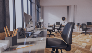 Commercial Property Insurance - modern open office space